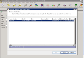 Real-Time Synch - Step 4 - Log