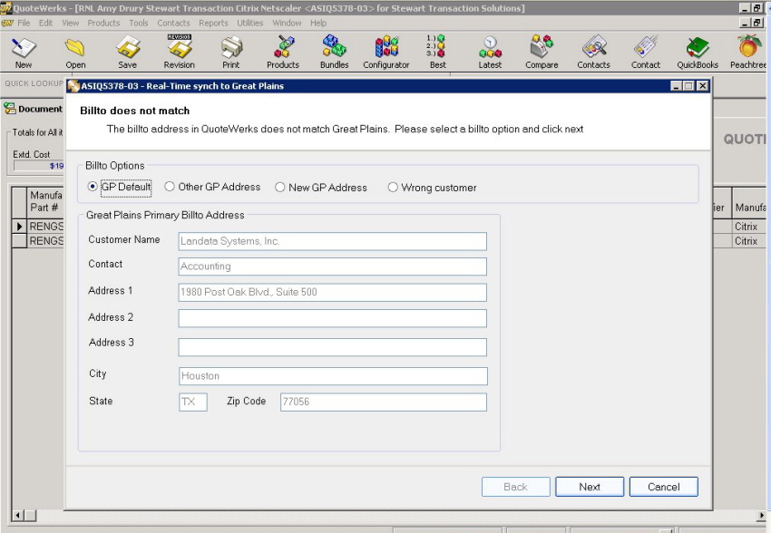 Real-Time Synch - Preview - Billto 1
