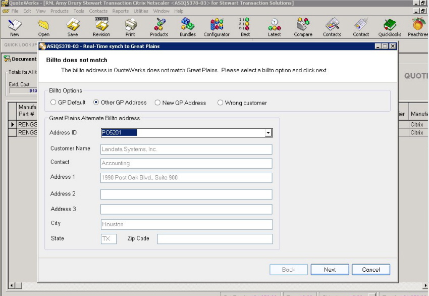 Real-Time Synch - Preview - Billto 2