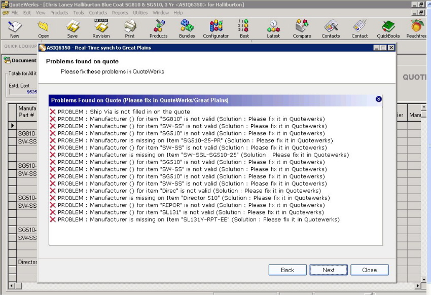 Real-Time Synch - Preview - Problems found