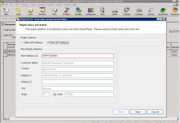 Real-Time Synch - Preview - Shipto 2